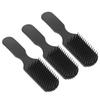 3pcs 9 Rows Hair Brush Wide Tooth Lightweight Ergonomic Detangling Brush for All Hair Types Styling