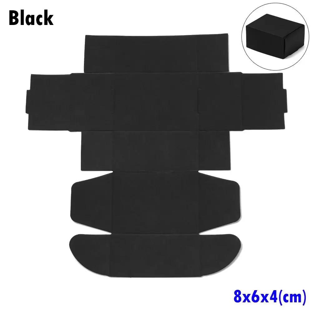 10pcs 9sizes Wedding Event Gift Craft Jewelry Candy Storage Cardboard Package Kraft Paper Box Wrapping