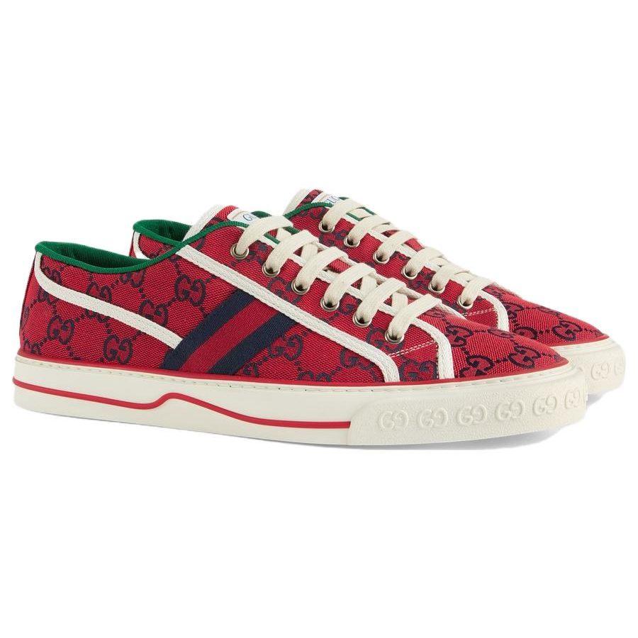 Gucci Tennis 1977 Stylish Skateboarding Shoes Men's Red 661394 2UZ80 6496