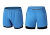 Herren-Zwei-in-Eins-Laufshorts mit Schnelltrocknung und Anti-Exposure-Futter