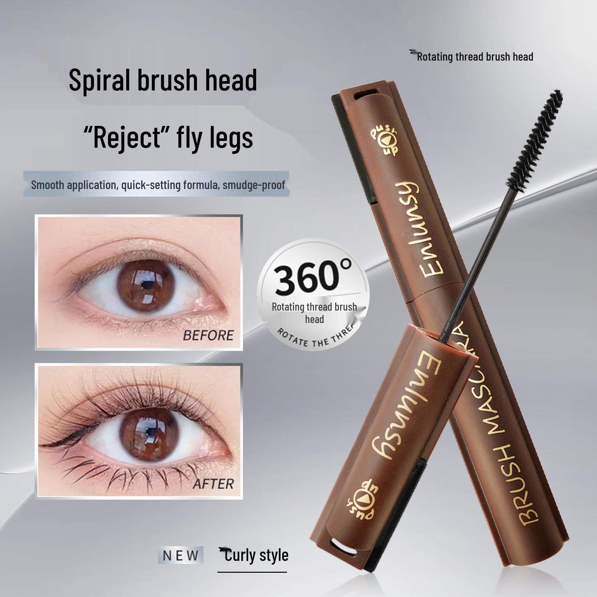 Enlunsy Anlusi Waterproof Long & Curling Smudge-Proof Mascara