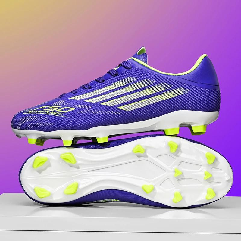 

Нові Чоловічі Футбольні Бутси Матчеві Щиколотки Нековзні TF/FG Професійні Футбольні Бутси Хлопчачі Кросівки Зручне Спортивне Взуття Унісекс 33