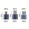Adapter M10 na M14 M16 M14 na 5/8-11 lub 5/8-11 na M14 Różny gwint Wiertła diamentowe Koronowe Wiertarka Szlifierka Frez do Szlifierki Kątowej