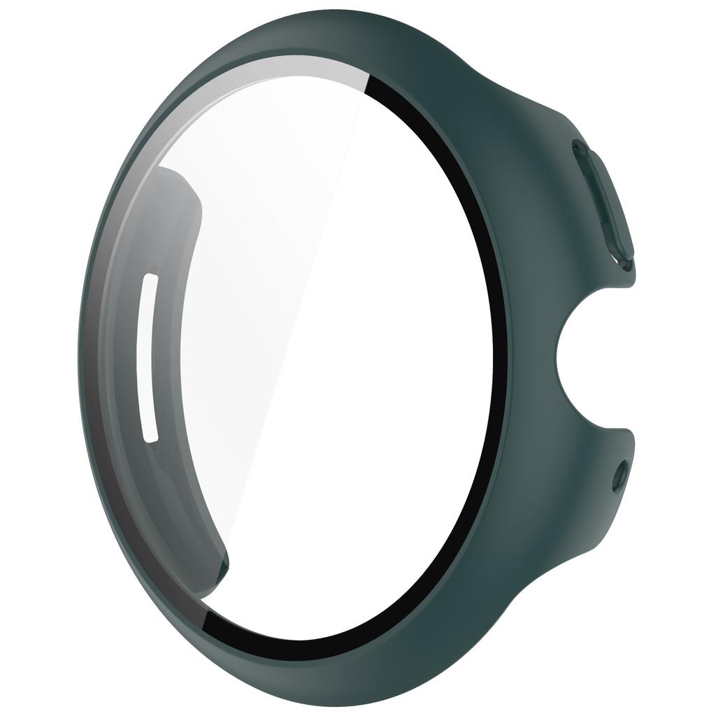 Case for Google Pixel Watch 3 45mm 41mm PC All-around Bumper Protective Cover + Screen Protector for Pixel Watch 3 Accessories