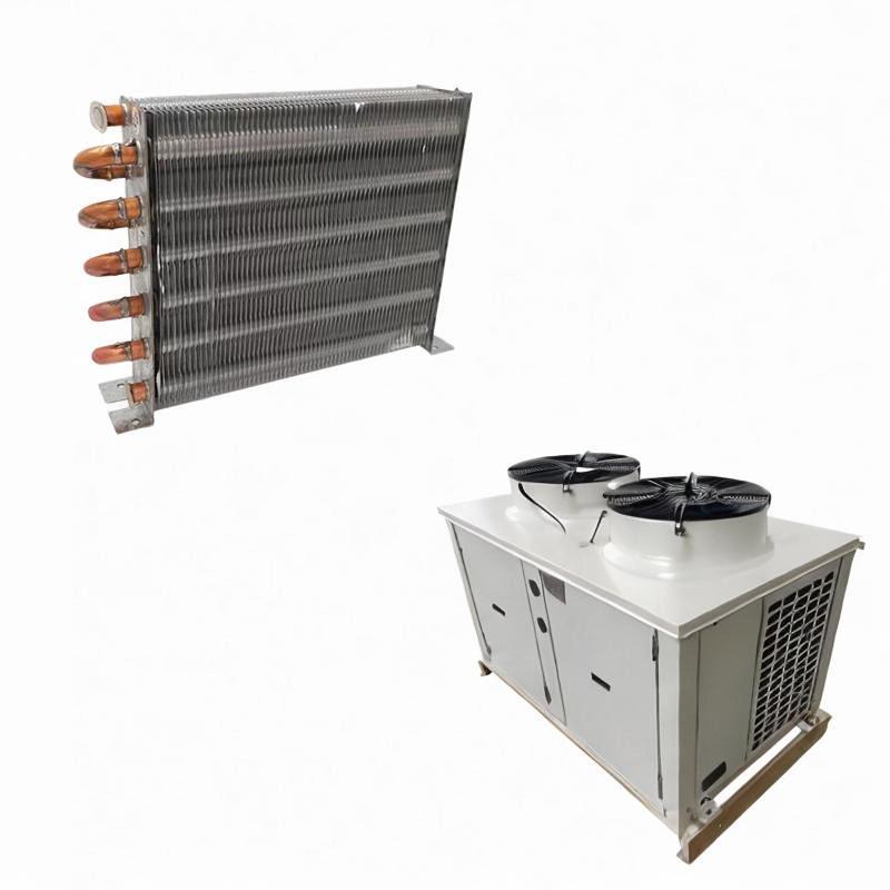 Kühlschrank Verflüssiger Luftgekühlt Radiator Kompressoren Kompakte Ausrüstung DIY Einfach zu Installieren Schalenloser Gefrierschrank Verflüssiger