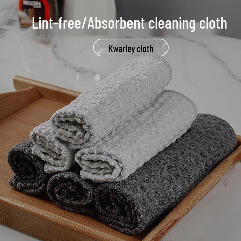 Barista Special Quick-Dry Lint-Free Cleaning Cloth for Coffee Machines, Absorbent Towel for Milk Tea Shops