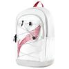 New LiNing Water Repellent Fabric Backpack Large Unisex Standard White/Garnet Red YBSV079-1