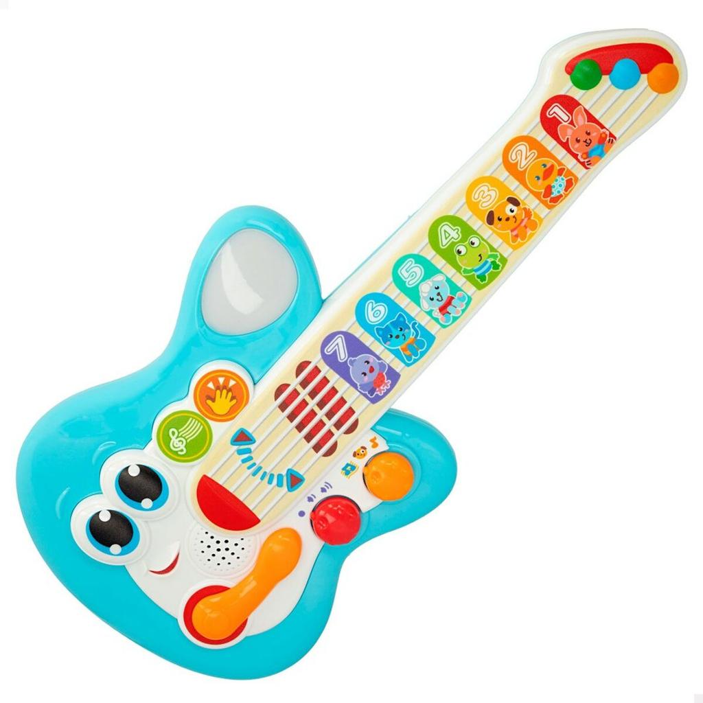 Baby Guitar Winfun Blue 17 X 38 X 5 Cm (2 Units)