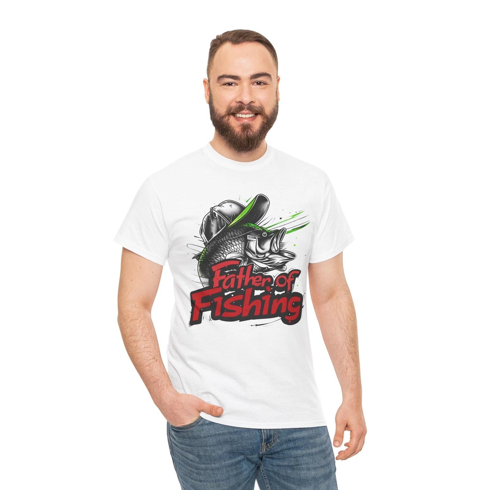 

Born to Fish T-Shirt - Cool Angler Tee for Fishermen & Outdoorsmen S