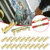 100/200 Stück Dockingterminals 453 U-förmig 0,3-1,5 mm2 Druckknopf-Schnellanschlussklemmen Druckknopf-Schnellanschlussklemme