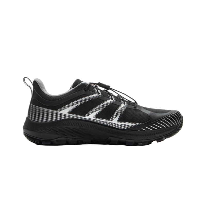 Li Ning Kids Outdoor Fashion Comfortable Non-Slip Wear-Resistant Low-Top Outdoor Shoes Kids Shoes Black White YKEV022-1