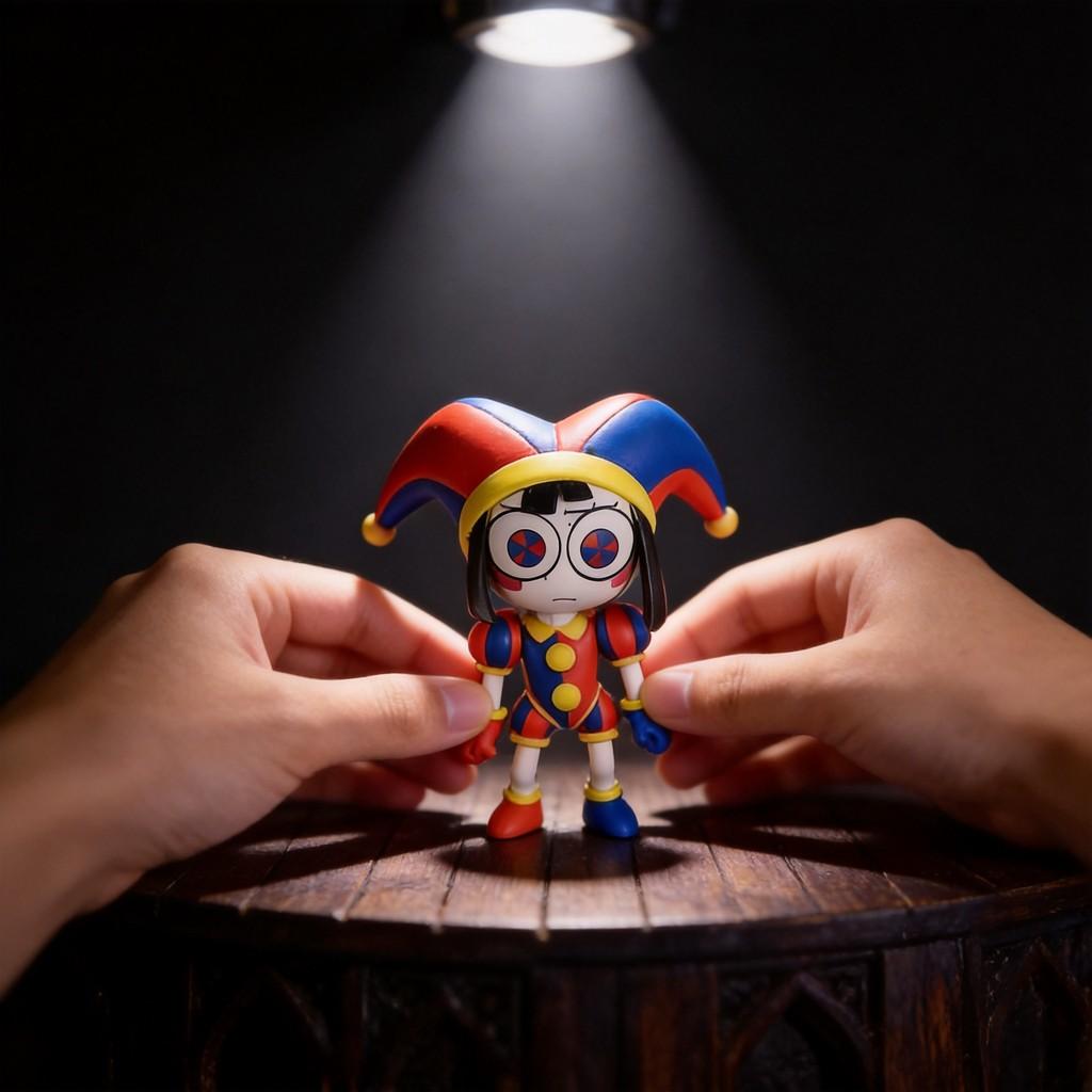 The Amazing Digital Circus Pomni Collectible Action Figure With Movable Joints For Kids And Fans