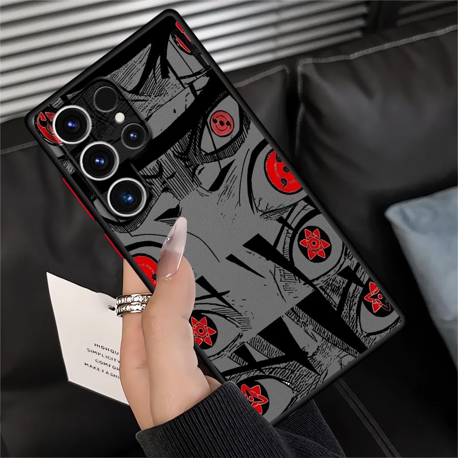 

Animation Uchiha It Case for Samsung Galaxy S20 S21 FE S22 Plus S23 Ultra S8 S9 Note 20 10 S24 S25 Soft Cover Galaxy S23 Ultra