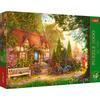 10803 Puzzle 1000 Premium Plus - Tea Time: Thatched Cottage
