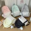 Schoolbag Wholesale Japanese Ins College Wind Small Fresh Sweet Casual Backpack Junior High School Students Lightweight Large Capacity Backpack