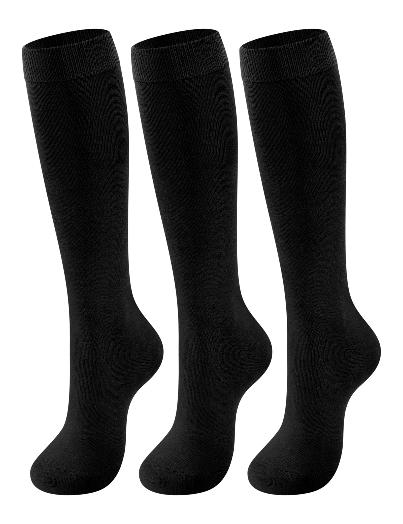 

CLOSEMATE Гребенные Дневные и Ночные Идеально для и Униформы Женские Гольфы до Колена, Влагоотводящие, Быстросохнущие, 22-25см, Хлопок, Дышащие,