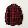 Factory Leftover Stock Classic Plaid Casual Long-Sleeve Shirt