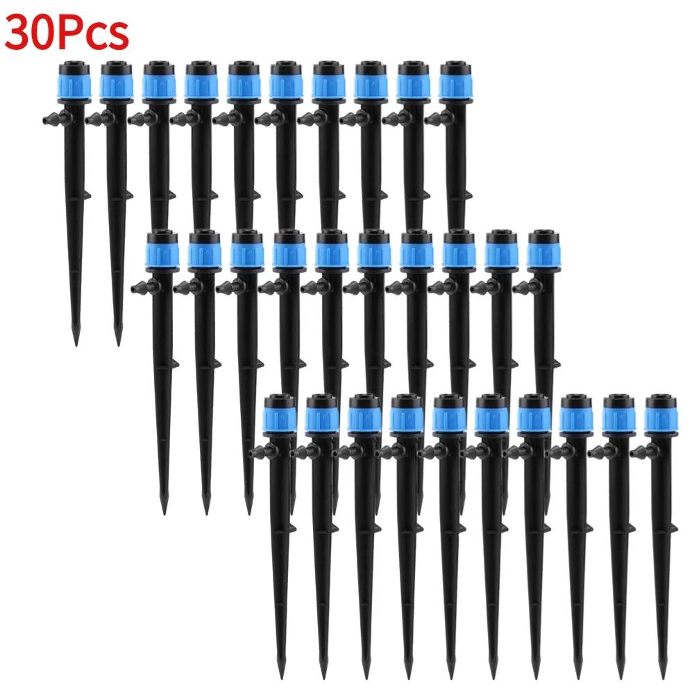 10-100Pcs Garden Micro Drip Irrigation 360 Degrees Rotating Nozzle Sprayer Sprinkler for 4/7" Hose Garden Plants Watering System