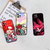 BF68 H-Hazbins Alastor H-Hotels Soft Shell Phone Case for Redmi Note 13 14 Pro+ Plus A3 A3X 13X 13C 13R 14S 14C 14R