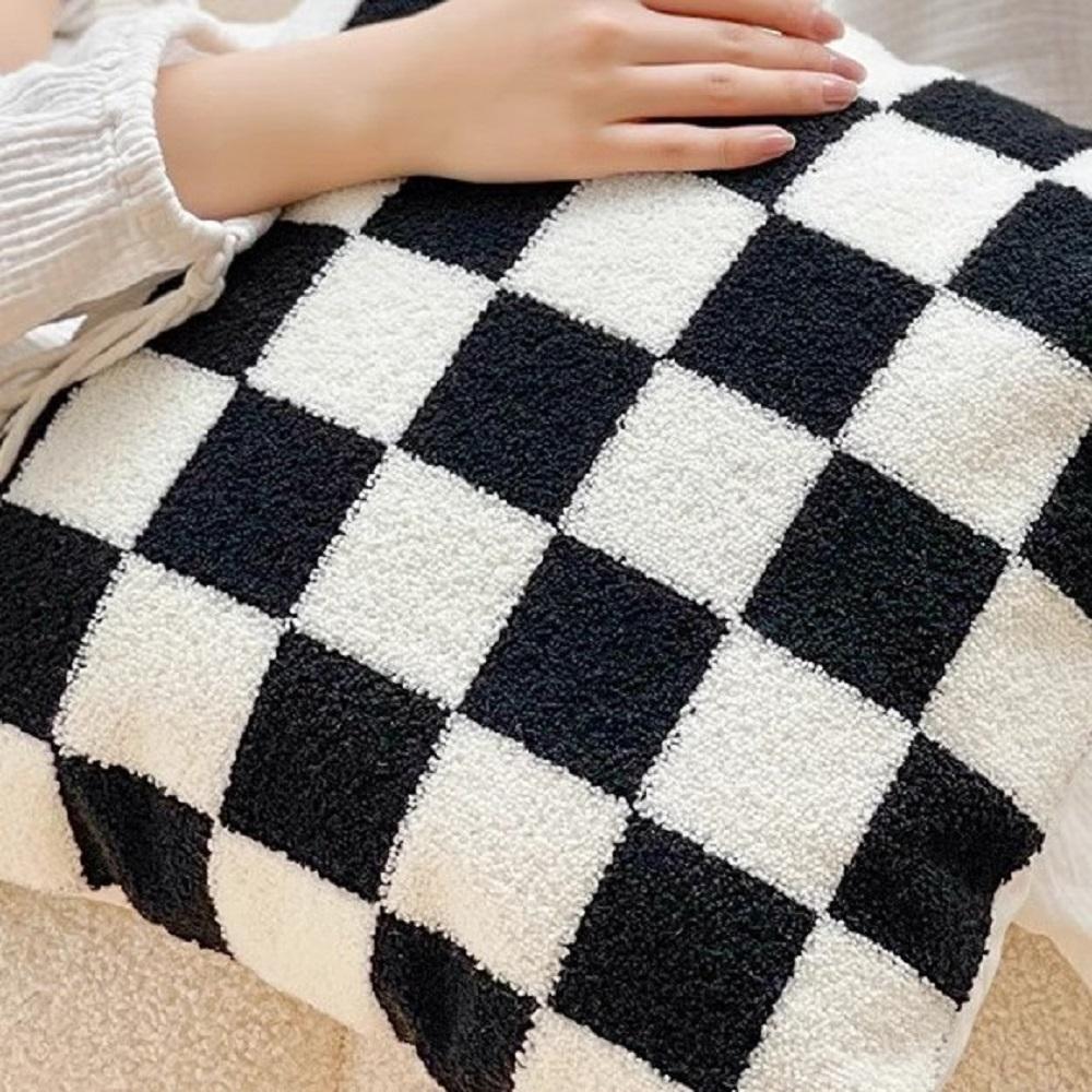 Housse de coussin de luxe Nouvelle Housse de coussin amovible lavable Design populaire Décoration de canapé de salon Housse de coussin Coussin 45×45CM