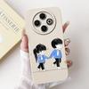 Spark30C Cover For Tecno Spark 30C 2024 Case Cute Cartoon Girl Cover Soft Silicone Phone Case For Spark 30 C Spark30 Full Bumper