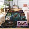 Insect Evolutionary Showcase Pattern Rug Floor Mat for Living Room or Bedroom Soft and Comfortable Carpet a Gift for Birthday and Holiday.