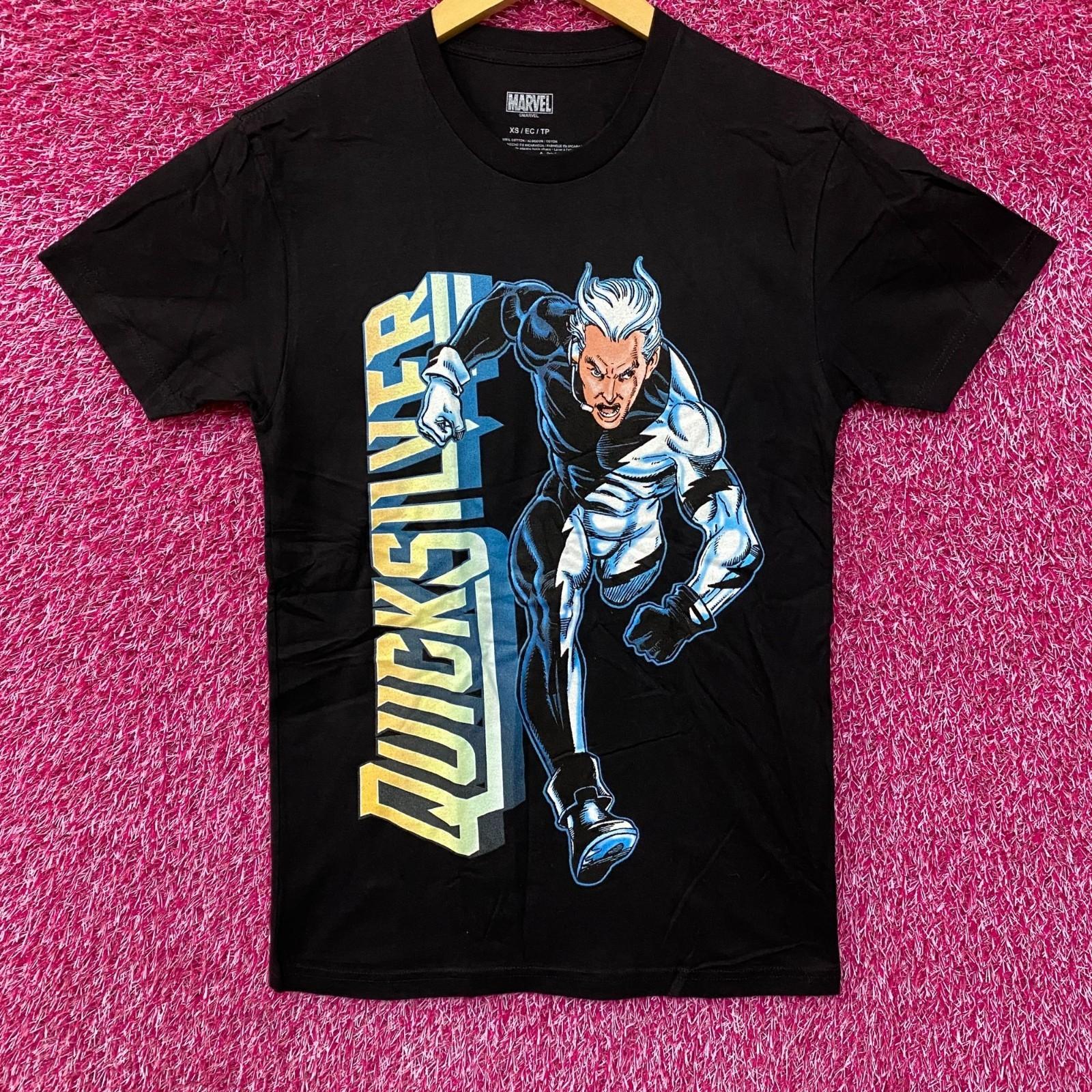 

Marvel Quicksilver Running Ring Retro Comic Style T-Shirt Extra Small XL