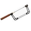 Coping Saw Round Wooden Handle Aluminum Alloy U Type Wire Frame Saw with 15T 18T 24T HSS Blades for