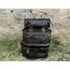Δερμάτινο Saddlebags Θήκη μοτοσικλέτας Μαύρη Three Bags Panniers Saddle Bags For Sportscasters σετ με τρεις τσάντες