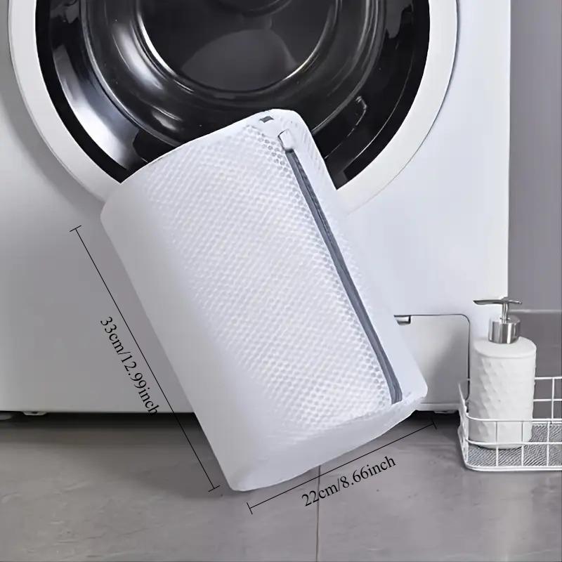 

Versatile Lingerie Washing Mesh Clothing Underwear Organizer Washing Bag Shoes, Socks & Bras with Zipper Closure, Laundry Bag