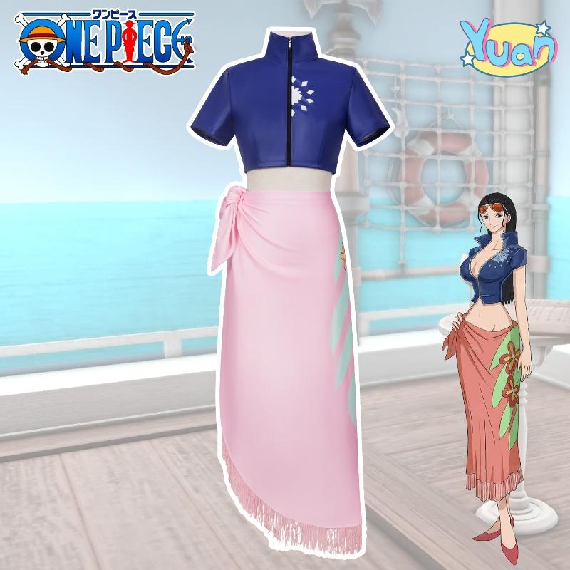 Segeln ONE PIECE Cosplay Nico Robin Sohn des Teufels Nicole Robin Cosplay Anime Kostüm