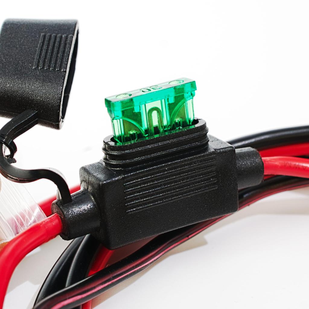 AKIRARI UL1015 UL 1015 Socket with Fuse, 12/24 V Compatible with Cars, High