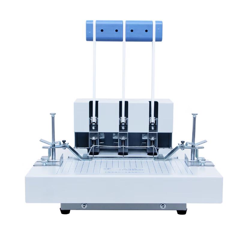 Qiyan QY-6115D 3-Hole Punch & String Binding Machine
