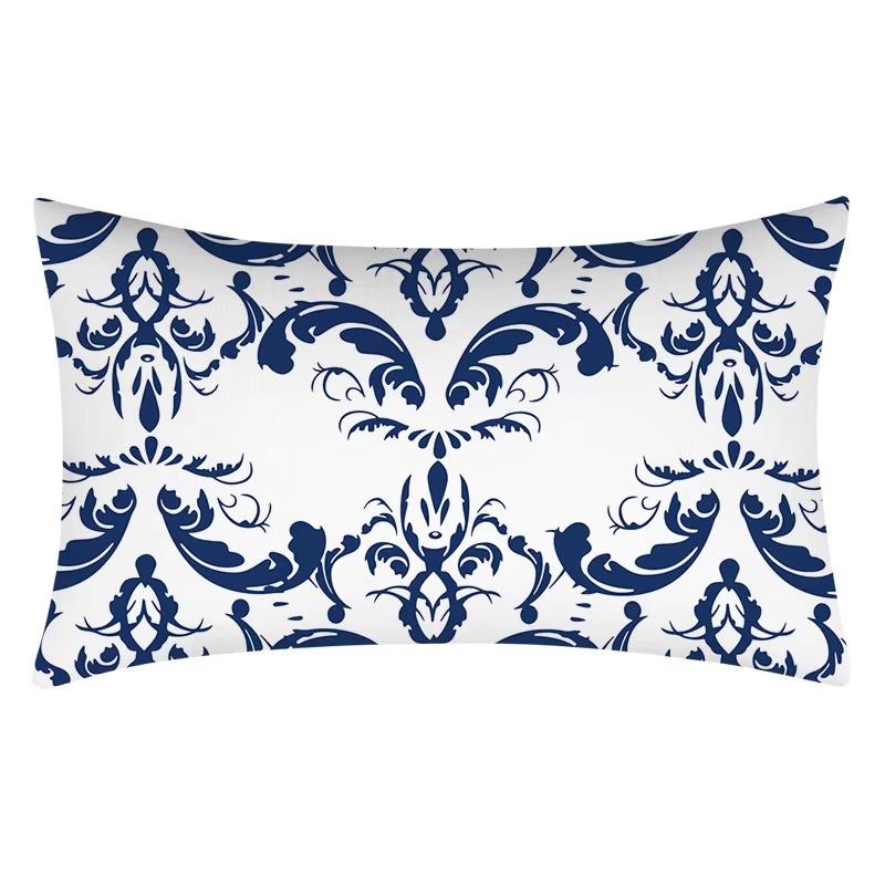 30*50 Geometric Mandala Pattern Printing Elegant Decoration Bedroom Living Room Home Polyester Rectangular Pillowcase