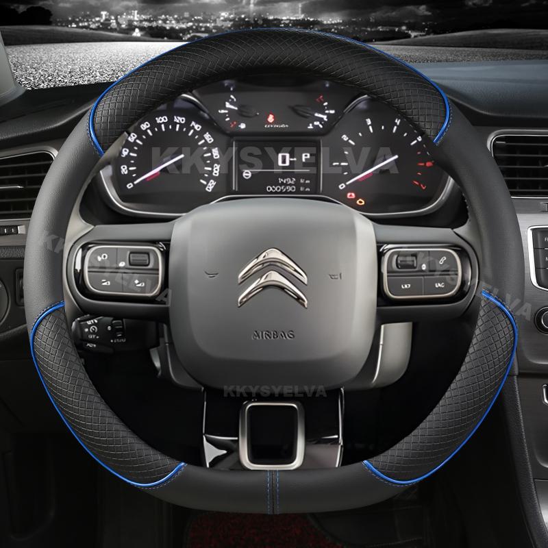 Potah volantu typu D Pro Citroen C3 II III 2009 -   C3 AIRCROSS 2017 2018    Berlingo 3 C4 Picasso 2