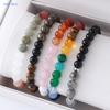 MHS.SUN Natural Stone Beads Bracelet For Women Men Amethysts Tiger Eye Empath Protection Bracelet Wealth Healing Energy Jewelry