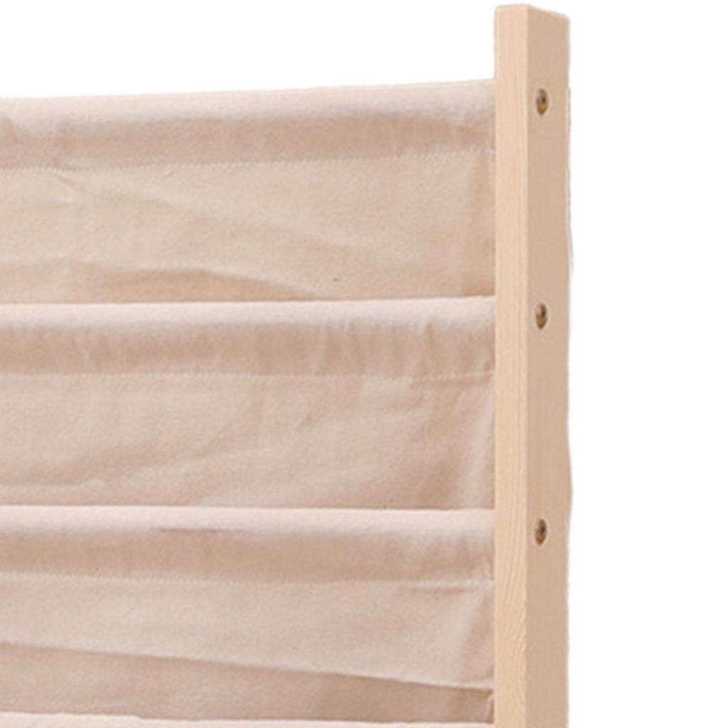 Rack Wooden Bookshelf Children's Bookcase Organizer