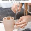 Polymers Clay Sculpting Modelings Needle Detail DIY Potterys Brush Bakeware Acce