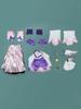 Miccostumes Cute Anime Cosplay Sleeveless Dress Costume Set Pink Transformation Headpiece