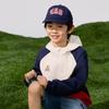 GAP Boys' Bear Logo Hooded Windbreaker Jacket