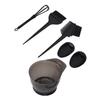 Hair Colo  Dyeing Kit Professional Salon Portable Ear   Dye Brush Mixing Bowl Tool Set