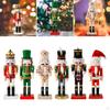Festive Wooden Nutcracker Statue - 84'' Inch Christmas Decor for Tabletop or Gift