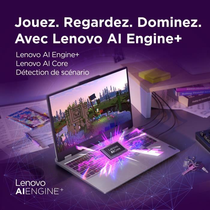 PC Portable Gamer LENOVO LOQ 15IRX10 | Sans Windows - 15'' FHD 144hz - Core i5-13450HX - RTX 5060 100W - 16 Go - 512 Go - AZERTY