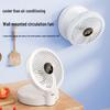 Multifunction Foldable Oscillating USB Desk Fan