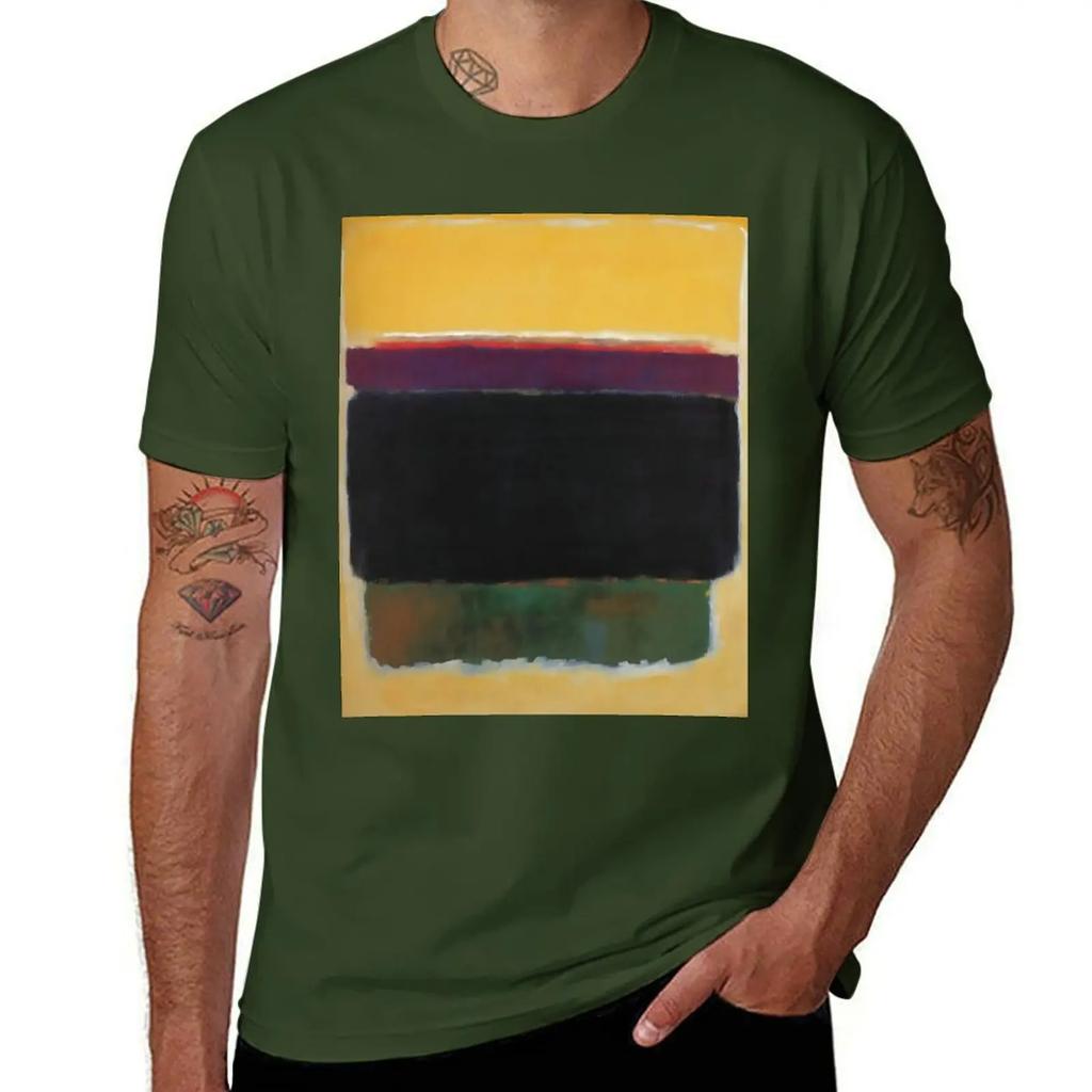 Mark Rothko TShirt animal prinfor boys basketball graphic tees cute clothes designer shirts sweat shirts men