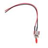 2/5Pcs Mini 2 Pin Led Lights For Car Accessories Switch On/Off Spst 3A 250V 6A 125V With Pre-Soldered Toggle Truck Wires Off