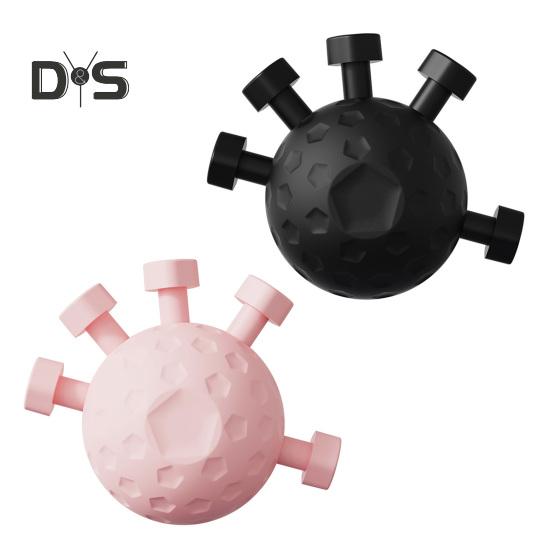 2Pcs Finger Grip Strengthener Five Finger Grip Training Ball Grip Strength Trainer Exerciser Hand Rehabilitation Workout Equipment