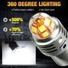 2X 1156 BA15S BAU15S P21W Led Bulbs PY21W 1157 BAY15D P21/5W T20 W21/5W W21W 7440 7443 T15 W16W Car Reverse Brake Signal Light T10 Auto Interior Lamp