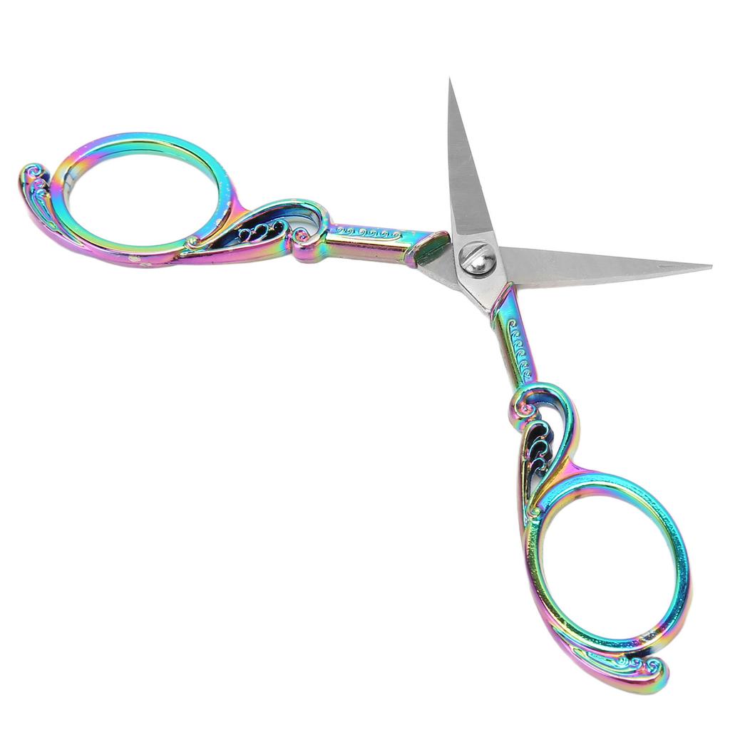 Vintage Scissors Stainless Steel High Sharpness Effort Saving Widely Used Craft Scissors for Embroidery Handicraft