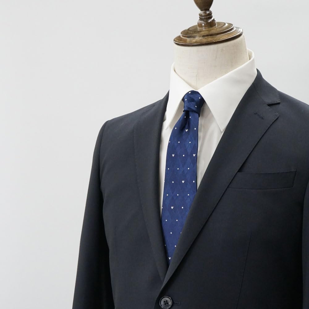 Disney Mickey Mouse Tie DN906555 Navy Blue Business Brand Tie Character Gift
